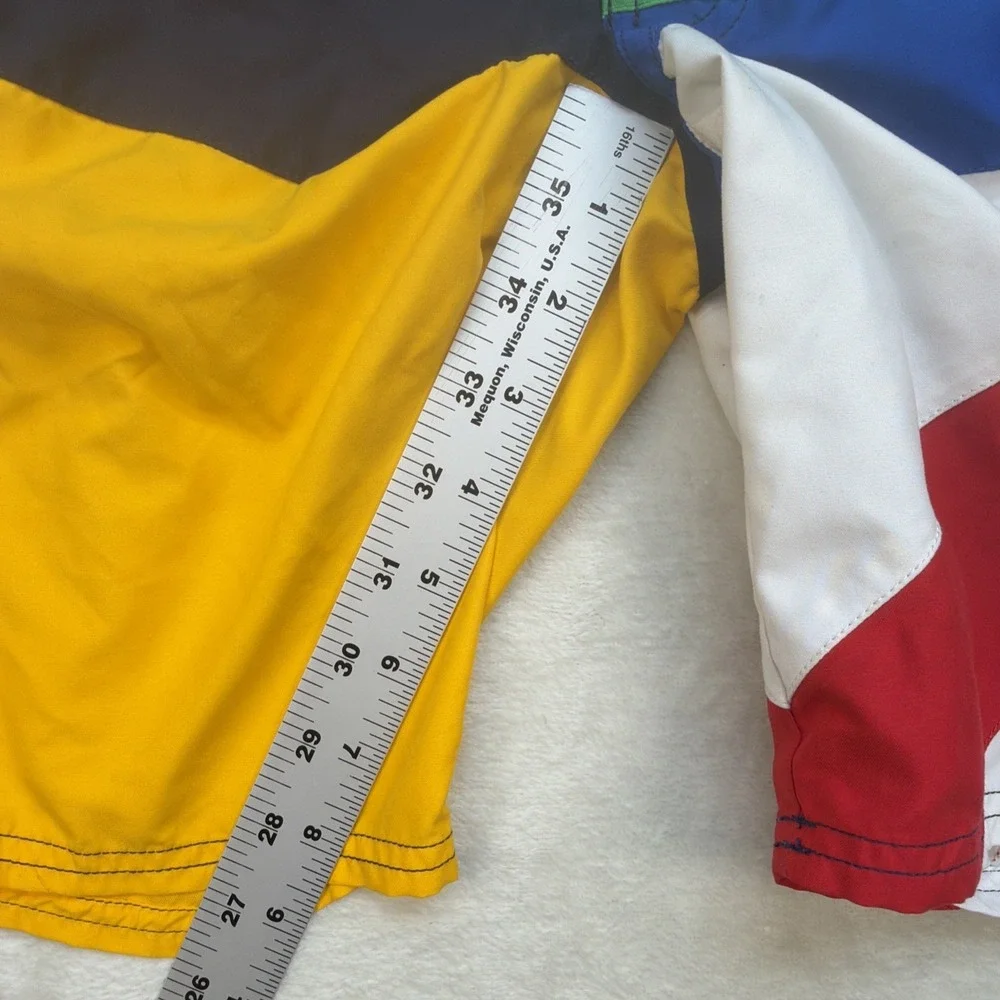 Polo Ralph Lauren Boys Swim Trunks‎ Nautical Colorblock Flag Shorts Size 8